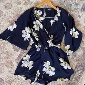 Lulus floral romper